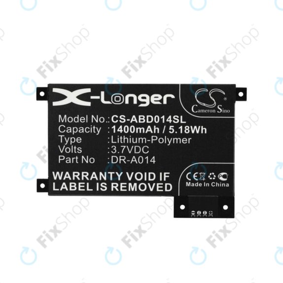 Amazon Kindle Touch, Touch 4th - Battery DR-A014, 170-1056-00 1400mAh HQ
