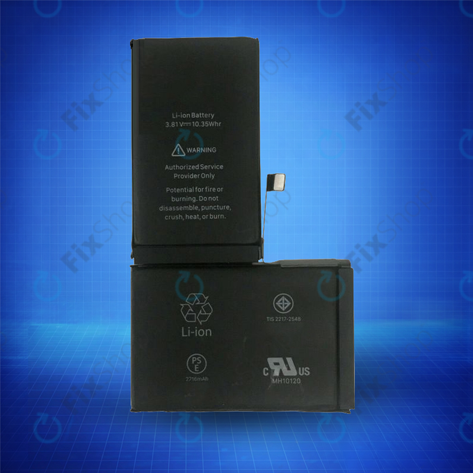 Battery for iPhone X, 2716mAh, Service Pack