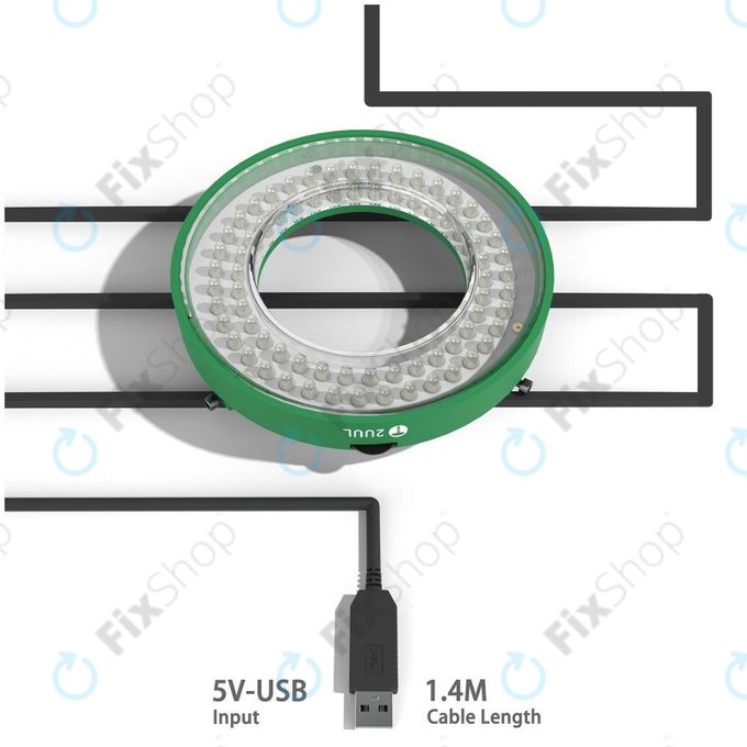 2UUL - Adjustable LED Microscope Lamp