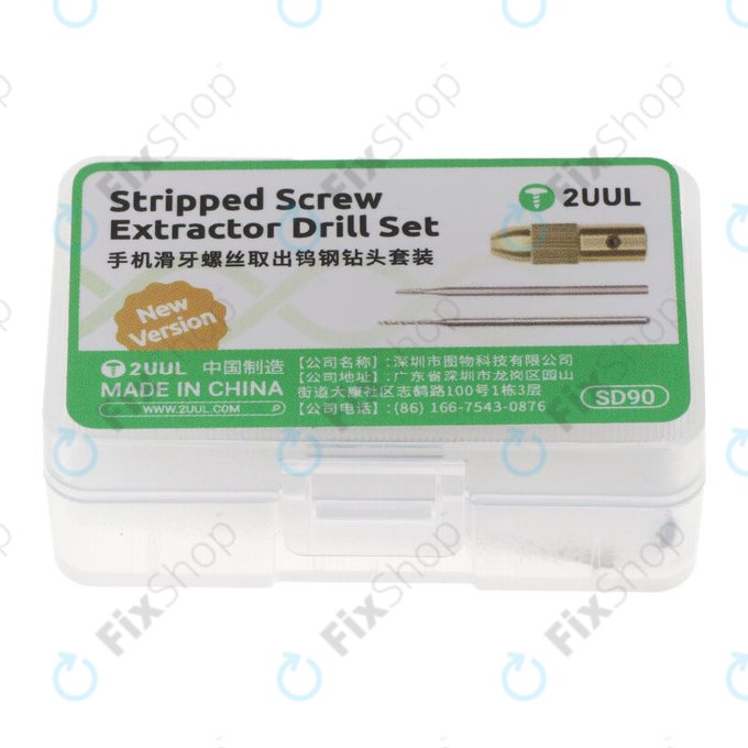 Screw Extractor Drill Set, 2UUL SD90