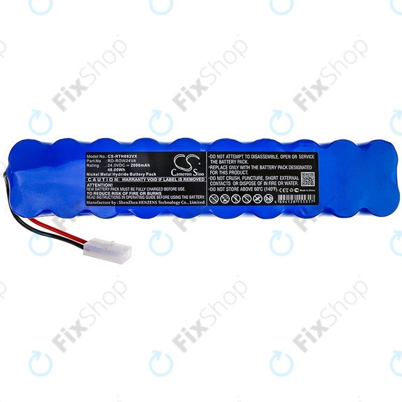 Rowenta Air Force Extreme RH-series - Battery RD-ROW24VA Ni-MH 24.0V 2000mAh HQ