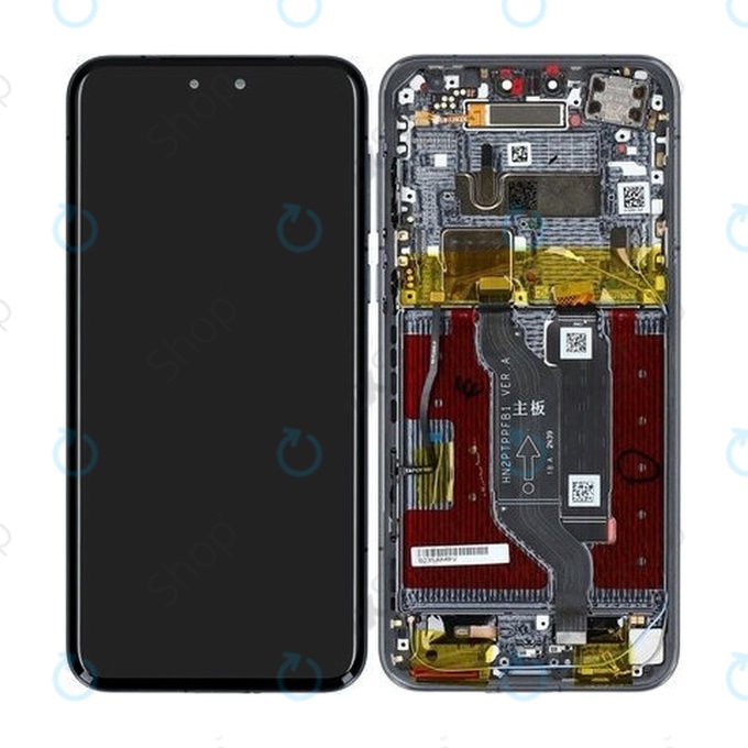Honor Magic7 Pro - LCD Display + Touch Screen + Frame (Black) - 0235AMRV Genuine Service Pack