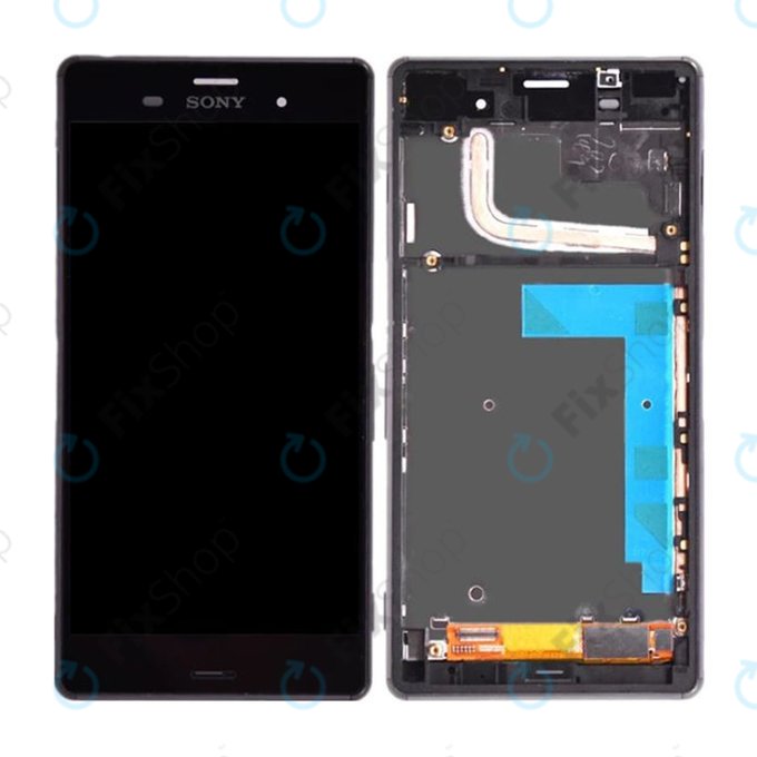 Sony Xperia Z5 E6653 - LCD Display + Touch Screen + Frame (Black) TFT