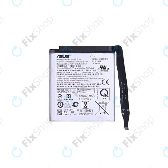 Asus Zenfone 7, 7 Pro - Battery C11P1904 5000mAh - 0B200-03740300 Genuine Service Pack