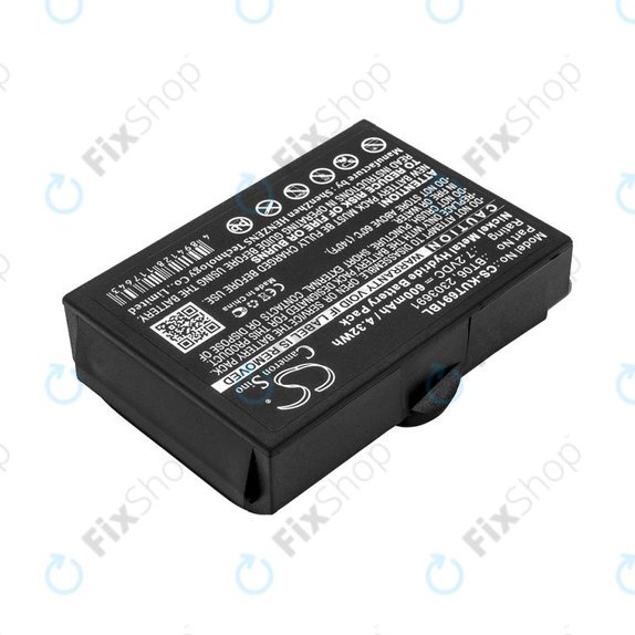 Battery for Ikusi TM60, 61, 62, 600mAh, Ni-MH, 7.2V, BT06, HQ