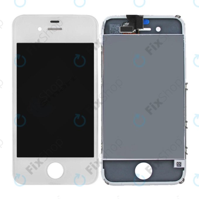 Apple iPhone 4S - LCD Display + Touch Screen + Frame (White) TFT