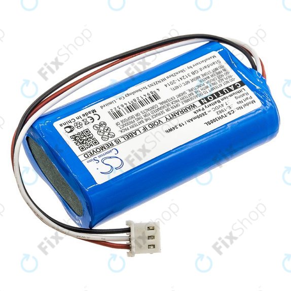Battery for Televes H30FLEX, 2600mAh, Li-Ion, 7.4V, E-1982, HQ