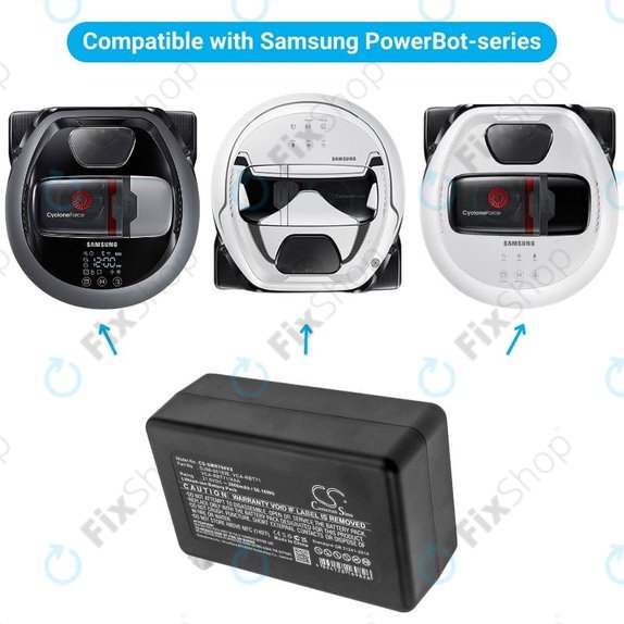 Samsung PowerBot-series - Battery DJ96-00193E, VCA-RBT71 Li-Ion 21.6V 2600mAh HQ