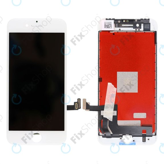 Display for iPhone 8, SE (2020), SE (2022), White, Touch Screen with Frame, Refurbished
