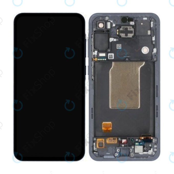 Samsung Galaxy A55 A556B - LCD Display + Touch Screen + Frame (Awesome Navy) OLED