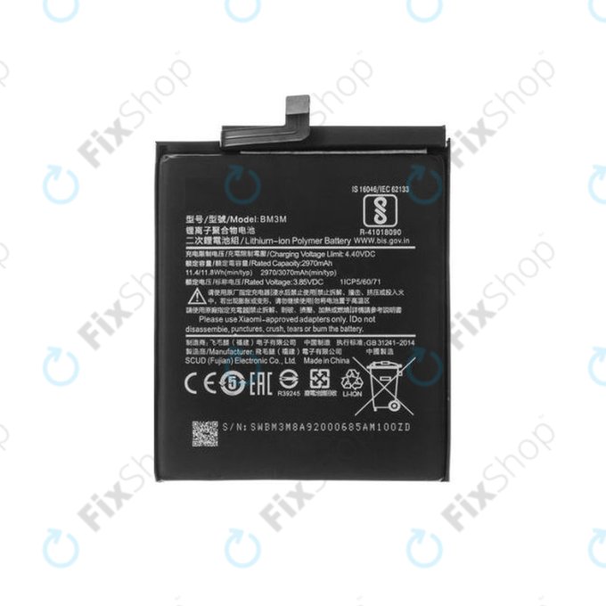 Xiaomi Mi 9 SE - Battery BM3M 3070mAh