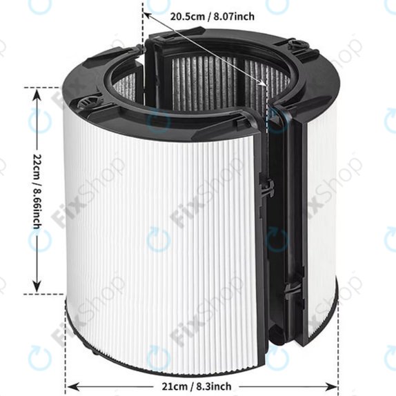 Dyson Purifier-series, Purifier humidifier-series - HEPA filter (Activated carbon)