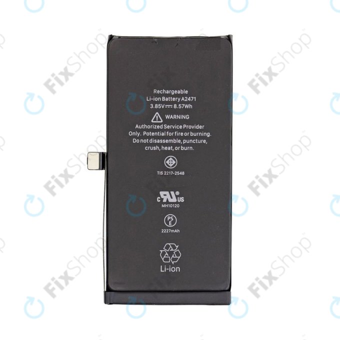 Battery for iPhone 12 Mini, 2227mAh, A2471, Service Pack