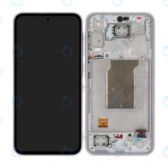 Samsung Galaxy A35 A356B - LCD Display + Touch Screen + Frame (Awesome Lilac) TFT