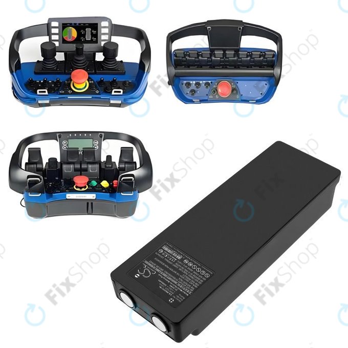 Battery for Palfinger, Scanreco, 3000mAh, Ni-MH, 7.2V, RSC7220, HQ