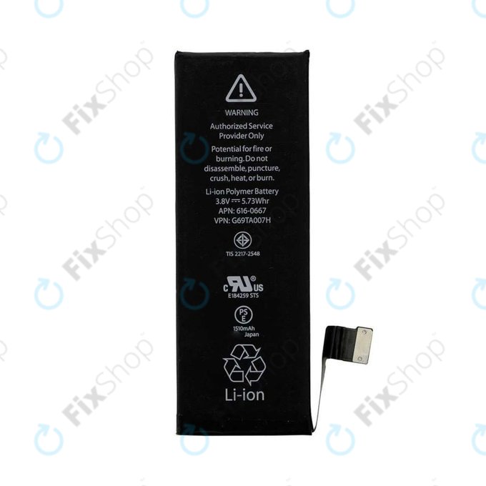 Battery for iPhone 5C, 1510mAh