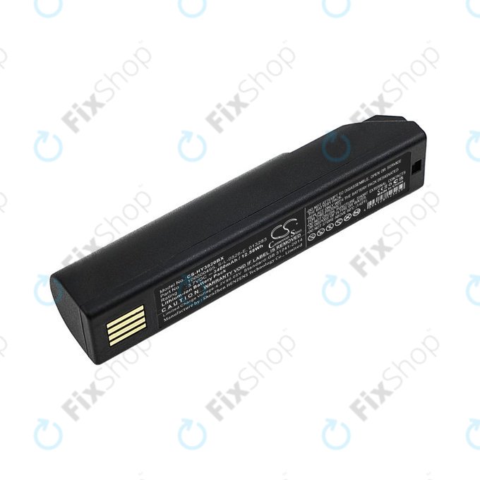 Honeywell 1202g, 1452G, 1472G, 1902GHD/GSR, 1911i, 1981i, 3820/i, 4620, 4820/i, 5620, 6320, 8675i, Xenon 3820/i, 4820/i, 5620, 6320 - Battery 100000495, S-L-0526-E, 013283 3400mAh HQ