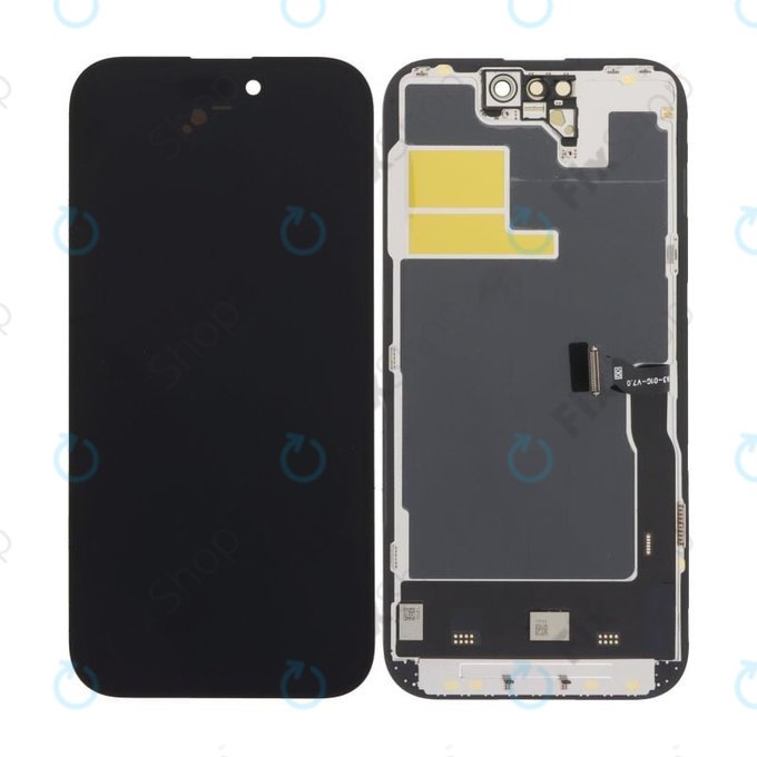 Display Soft OLED for iPhone 14 Pro, Touch Screen with Frame, DIAGNOSTIC