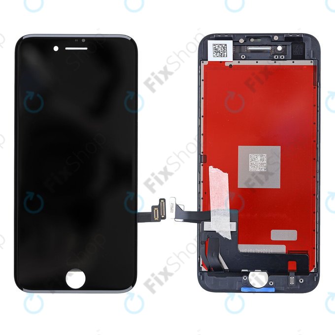 Display for iPhone 8, SE (2020), SE (2022), Black, Touch Screen with Frame