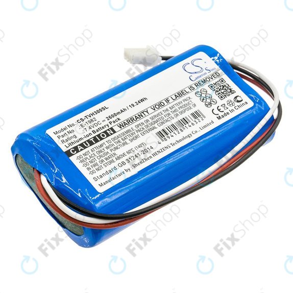 Battery for Televes H30FLEX, 2600mAh, Li-Ion, 7.4V, E-1982, HQ