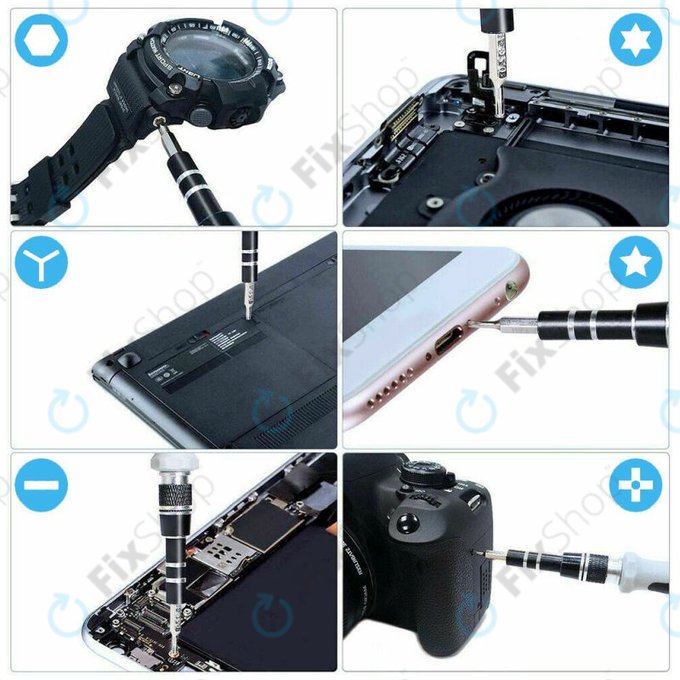 Kingsdun - Professional Screwdriver Set for iPhone 117in1