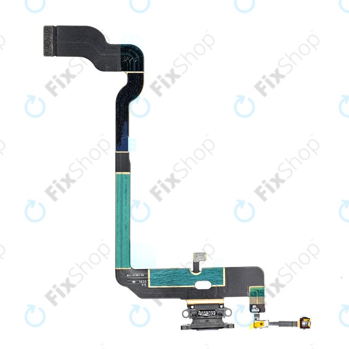 Apple iPhone XS - Charging Connector + Flex Cable (Space Gray)