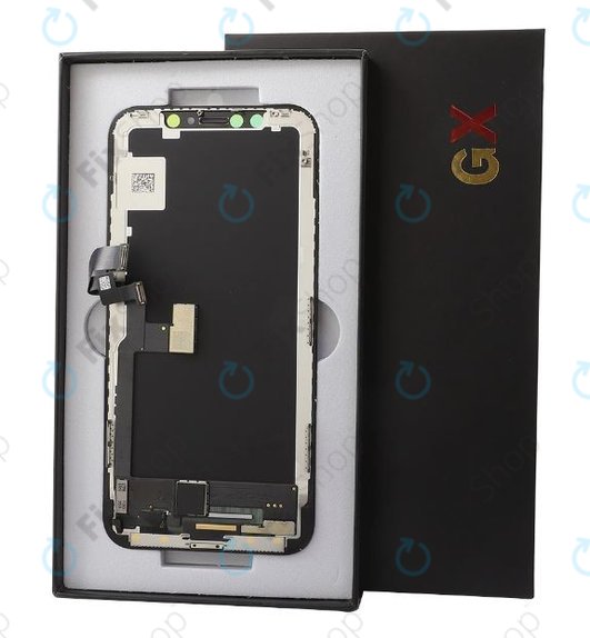 Display Hard OLED for iPhone X, Touch Screen with Frame, FixPremium