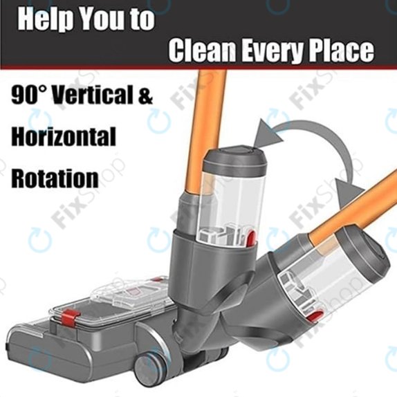 Dyson V-series - Wet and Dry Scrubbing Brushes