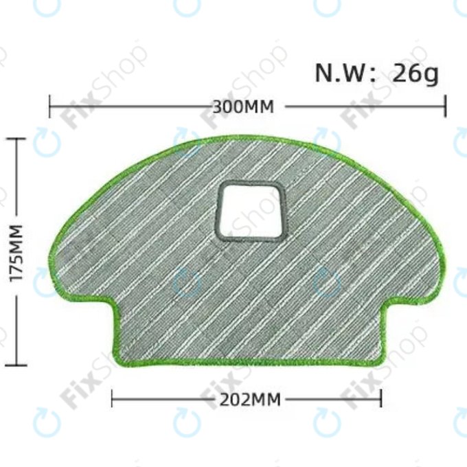 Mop Cloth, 2pcs for iRobot Roomba Combo 1138