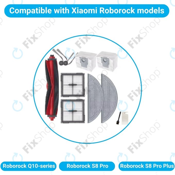 Xiaomi Roborock Q10-series, S8 Pro, S8 Pro Plus - Complete set