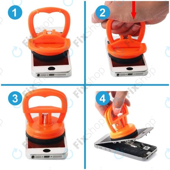 Plastic & Rubber Suction Cup for Opening Devices