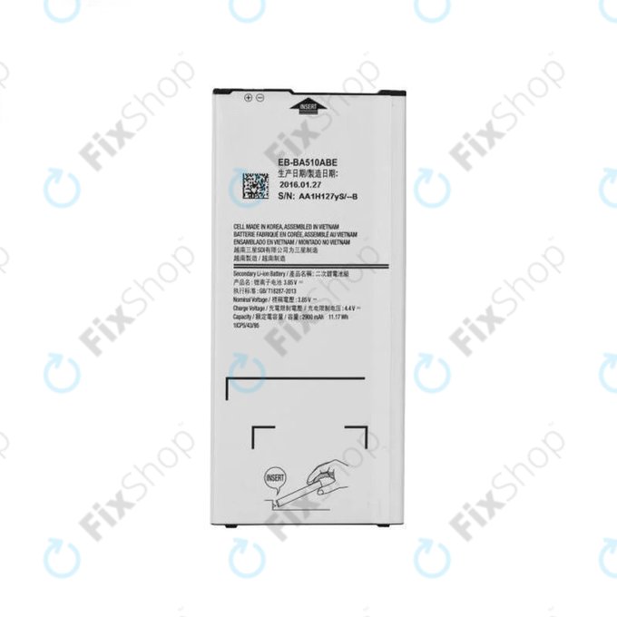 Samsung Galaxy A5 A510F (2016) - Battery EB-BA510ABE 2900mAh