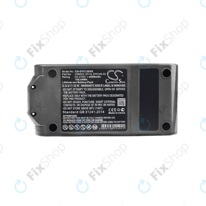 Dyson V11 - Battery 299820, SV14, 970145-02 Li-Ion 25.2V 4200mAh HQ