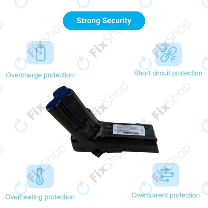 Philips SpeedPro Max, SpeedPro Max Aqua - Battery 18650HE2 Li-Ion 25.2V 2400mAh