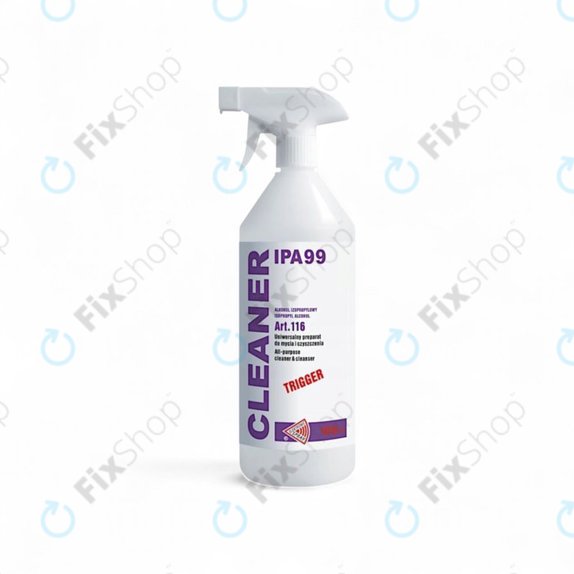 Isopropanol 99%, 1000 ml, Spray Bottle, Cleanser IPA