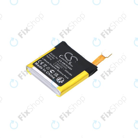 Battery for Amazfit A1801, A1808, A1918, T-Rex Verge Lite, 350mAh, Li-Pol, 3.85V, PL512524G, HQ