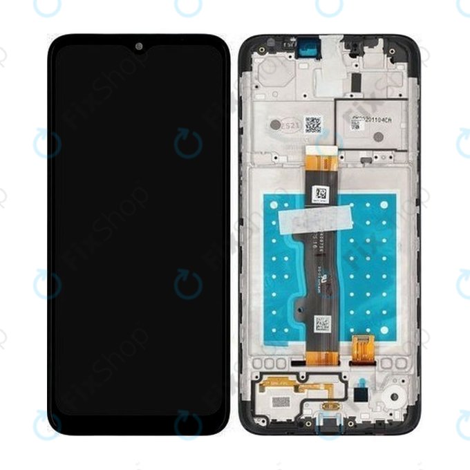 Motorola Moto E7 XT2095 - LCD Display + Touch Screen + Frame (Mineral Gray) TFT