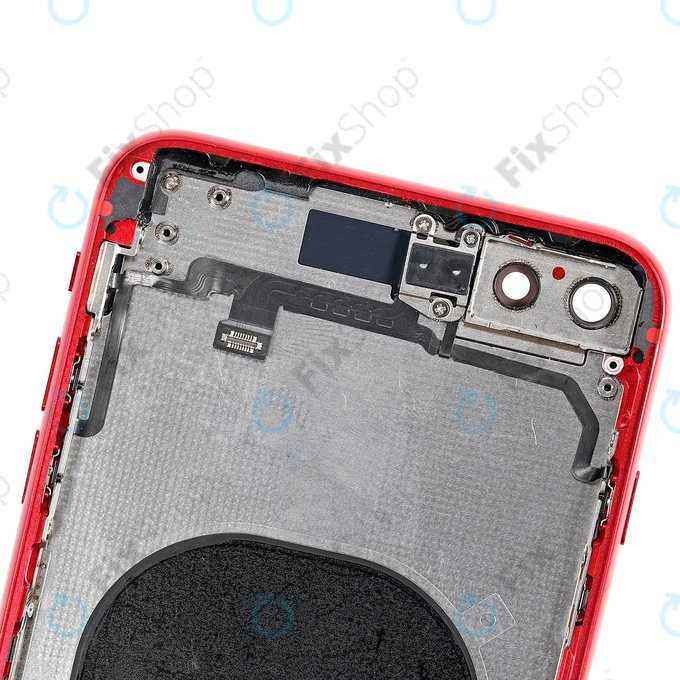 Apple iPhone 8 Plus - Rear Housing with Small Parts (Red)