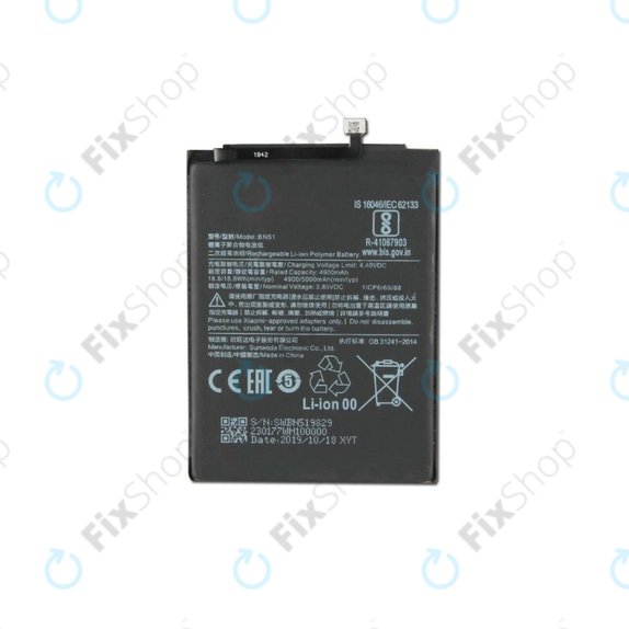 Xiaomi Redmi 8, 8A - Battery BN51 5000mAh