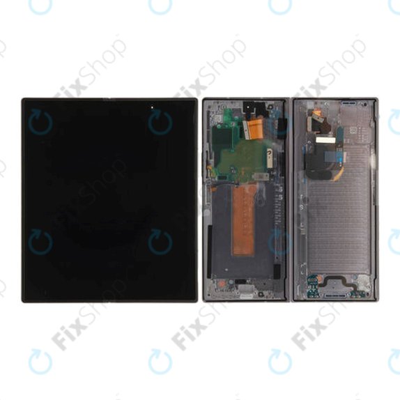 Samsung Galaxy Z Fold 6 F956B - LCD Display + Touch Screen + Frame (Silver Shadow) - GH82-35042A Genuine Service Pack