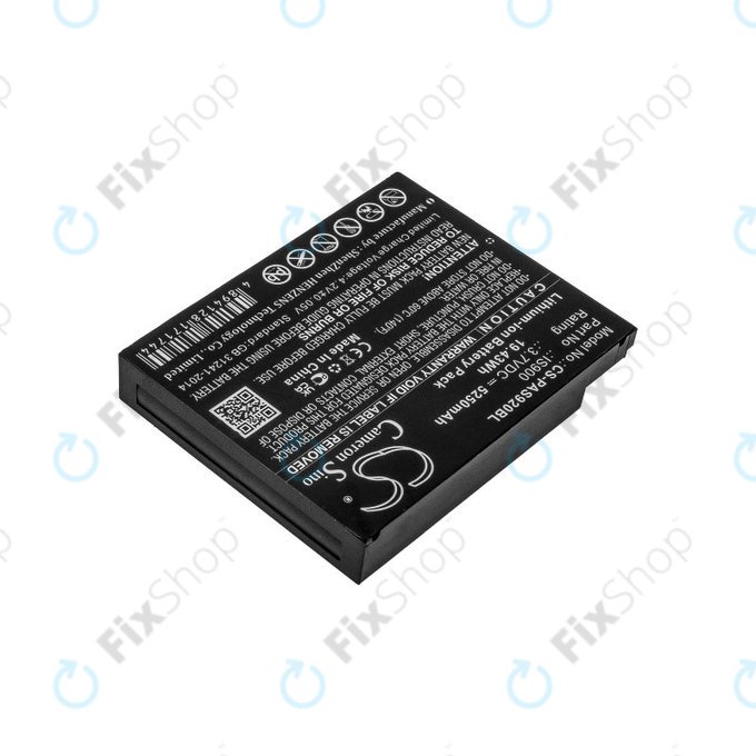 Battery for Pax A920, A920c, 5250mAh, Li-Ion, 3.7V, IS900, HQ