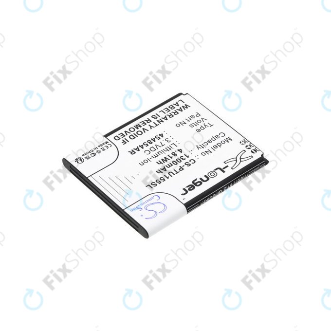 Battery for Panasonic Kx-Tu150, Kx-Tu150exr, 1300mAh, Li-Ion, 3.7V, 454854AR, HQ