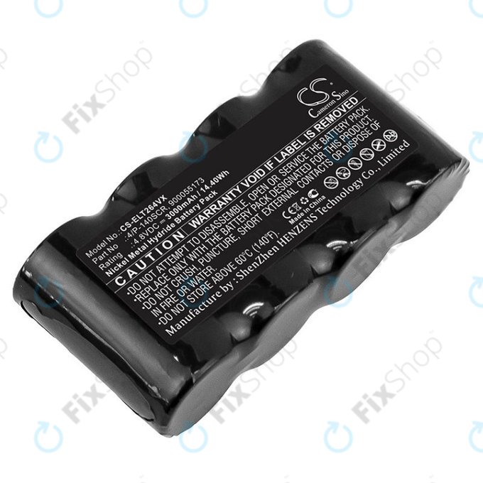 Electrolux Spirit Wet and Dry, ZB264x - Battery 4/P-140SCR, 900055173 Ni-MH 4.8V 3000mAh HQ