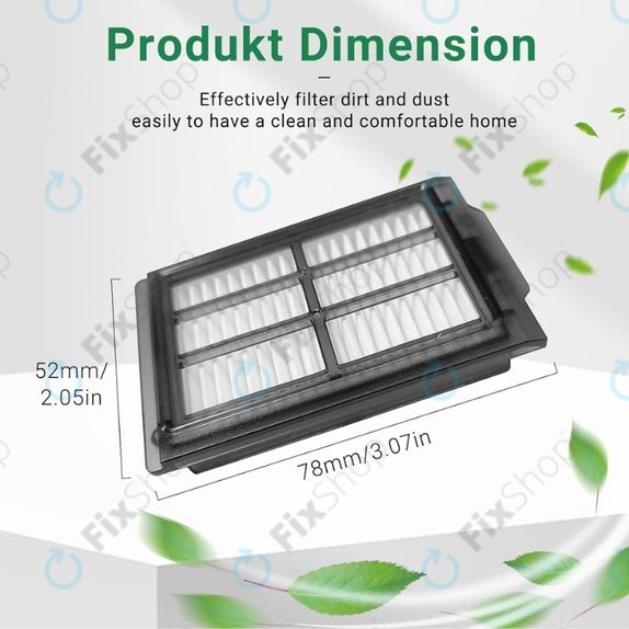 HEPA Filter, 2pcs for iRobot Roomba Plus 505, 507, 405, 4020