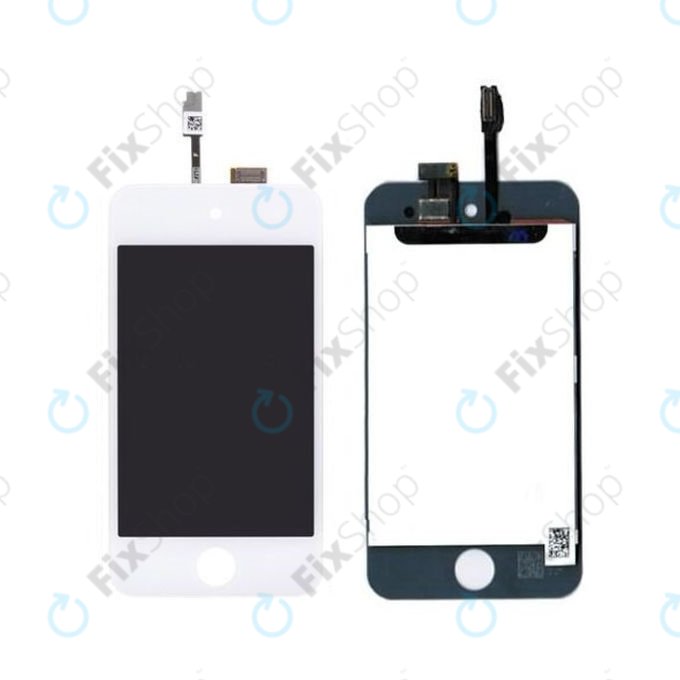 LCD Display for iPod Touch (4th Gen), White, Touch Screen with Frame