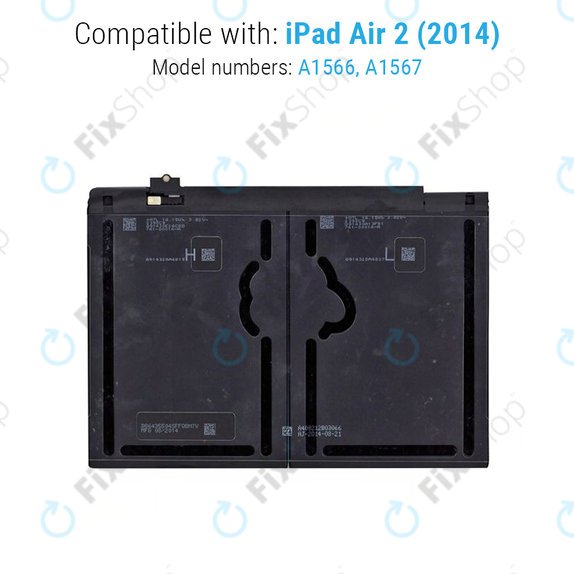 Battery for iPad Air 2, 7340mAh