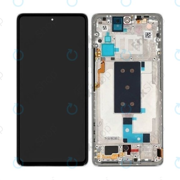 Xiaomi 11T Pro - LCD Display + Touch Screen + Frame (Moonlight White, Celestial Blue) - 5600040K3S00, 56000D0K3S00 Genuine Service Pack