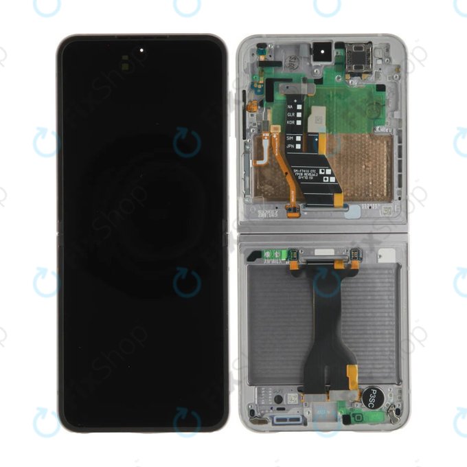 Display OLED for Samsung Z Flip 6 F741B, Touch Screen with Frame, GH82-35014A, Genuine Service Pack