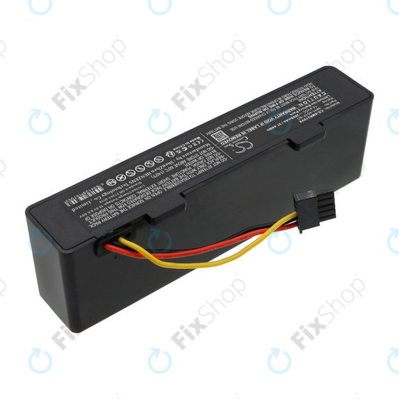 Battery for Xiaomi VIOMI V3, Mijia 2, Mi Robot Vacuum Mop P, 2600mAh, Li-Ion, 14.4V, MH1-4S1P-SC, HQ