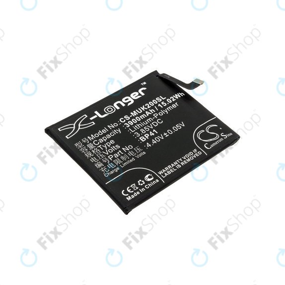 Battery for Xiaomi Mi 9T, Redmi K20, 3900mAh, Li-Pol, 3.85 V, BP41, HQ